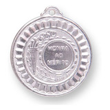Medalha Esportiva Kit 50 Peças 35mm -fita-ouro/prata/bronze