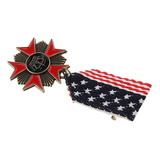 Medalha Militar Unissex Vintage, Emblemas Do