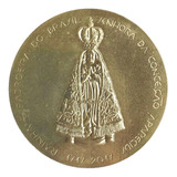 Medalha Prata Dourada 300 Anos N Senhora Aparecida Certif