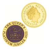 Medalha Rainha Da Grã-bretanha Elizabeth I I Homenagem Queen