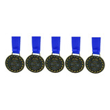 Medalhas Honra Ao Mérito 40mm Bronze Kit Com 5 Unidades