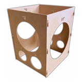 Medidor De Balões, Bexigas, Bolas Balão Mdf Medidas 3 A 10