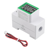 Medidor De Consumo Energia Digital 100a Pzem Din Nfe No Full