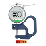 Medidor De Espessura Digital Resolução 0,001mm (0 A 12.7mm)