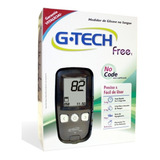 Medidor De Glicose Digital Glicemia Completo - G-tech Cor Pr