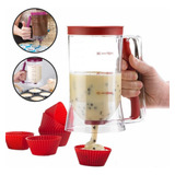 Medidor De Massa Dosador Bolo Panqueca Cupcake Dispensador
