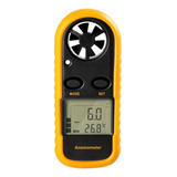 Medidor De Temperatura Da Velocidade Do Vento Com Anemômetro Digital