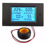 Medidor Digital Ac 80~260v Wattímetro Amperímetro Voltímetro