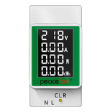 Medidor Digital Ac 80~300v Wattímetro Amperímetro Voltímetro