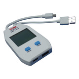 Medidor Energia Usb Ldc Tester Voltímetro Amperímetro Ut658