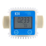 Medidor Fluxo Digital K24 Hidrômetro Óleo Diesel Gasolina