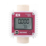 Medidor Fluxo Digital K24 Hidrômetro Óleo Diesel Gasolina
