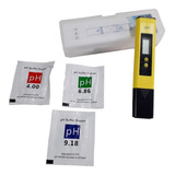 Medidor Ph Digital Água Lcd Phmetro Atc + Bateria Sachê Case
