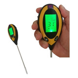 Medidor Ph Solo Digital Phmetro 4x1 Terra Temperatura 