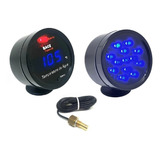 Medidor Temperatura Água Digital Azul C/ Copo E Canhão Led