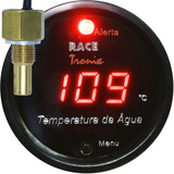Medidor Temperatura Água Digital Carro Vermelho