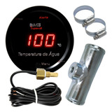 Medidor Temperatura Água Radiador Motor + Adaptador Sensor