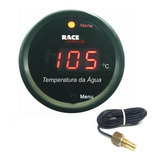 Medidor Temperatura Da Água Digital Vermelho Racetronix