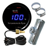 Medidor Temperatura Motor Água Radiador + Adaptador Sensor