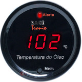 Medidor Temperatura Óleo Digital Racetronix Motor Painel Led