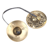 Meditação Em Sino Tibetana Artesanal E Percussão Budista