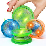Mega 2 Und Io-io Yoyo Ioio Yo-yo Ioiô Rolamento Led Pro