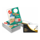 Mega Combo - Cartão De Visitas + Panfletos Personalizados
