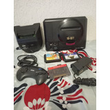 Mega Drive Japonês+ Adaptador Master System Lindao