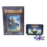 Mega Drive Jogo Vermilion Original Caixa De Locadora Japa