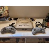Mega Driver 3 Tec Toy Completo + 2 Controles Tudo Original Com 71 Jogos Na Memória Funcionando 100%