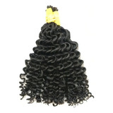 Mega Hair Cacheado De 40cm 100 Gramas. Cor Castanho