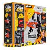 Mega Oficina Bancada De Ferramentas Completa Samba Toys