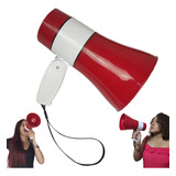 Megafone Alto Falante Microfone Sirene Gravador Voz Portatil