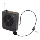 Megafone Amplificador Voz Microfone Kit Professor