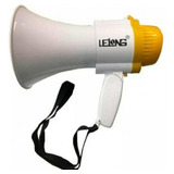 Megafone De Mão Função Sirene Memória, Música E Gravação 35w Cor Amarelo