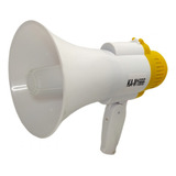 Megafone Portátil Profissional Recarregável Com Sirene Music