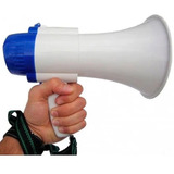 Megafone Portátil Recarregavel Com Microfone Sirene Gravador
