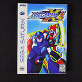 Megaman X4 Americano Prensado Sega Saturn