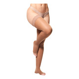 Meia 7/8 Média Compressão Com Silicone Sem Ponteira Kendall 