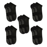 Meia Antiderrapante Hidroginástica Kit 5 Pares Pilates Duck