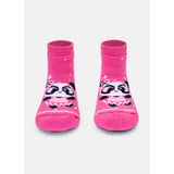 Meia Botinha Baby Com Sola Emborrachada Panda Balet Puket