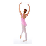 Meia Calça Ballet Rosa Fio 80 Conversível Suplex