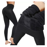 Meia Calça Térmica Grossa Forrada Flanelada Adulto Inverno 