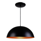 Meia Lua Luminária Pendente Decoração Sala Cozinha Bar 40cm