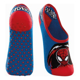 Meia Lupo Infantil Cano Curto Spider Man Antiderrapante 