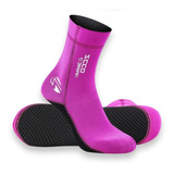 Meia Neoprene 3mm Térmica Anti-derrapante Mergulho Etc Rosa