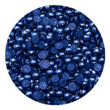 Meia Pérola Abs Azul Marinho 6mm