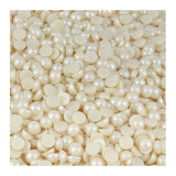 Meia Perola Abs Sem Furo Irisada Luli 8mm - Pacote 500g