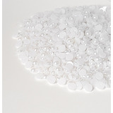 Meia Perola Abs Sem Furos 8mm Pacote 250 Gramas 