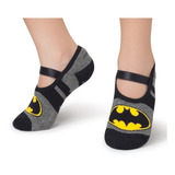 Meia Sapatilha Batman Mescla Escuro 2-5 Anos Puket